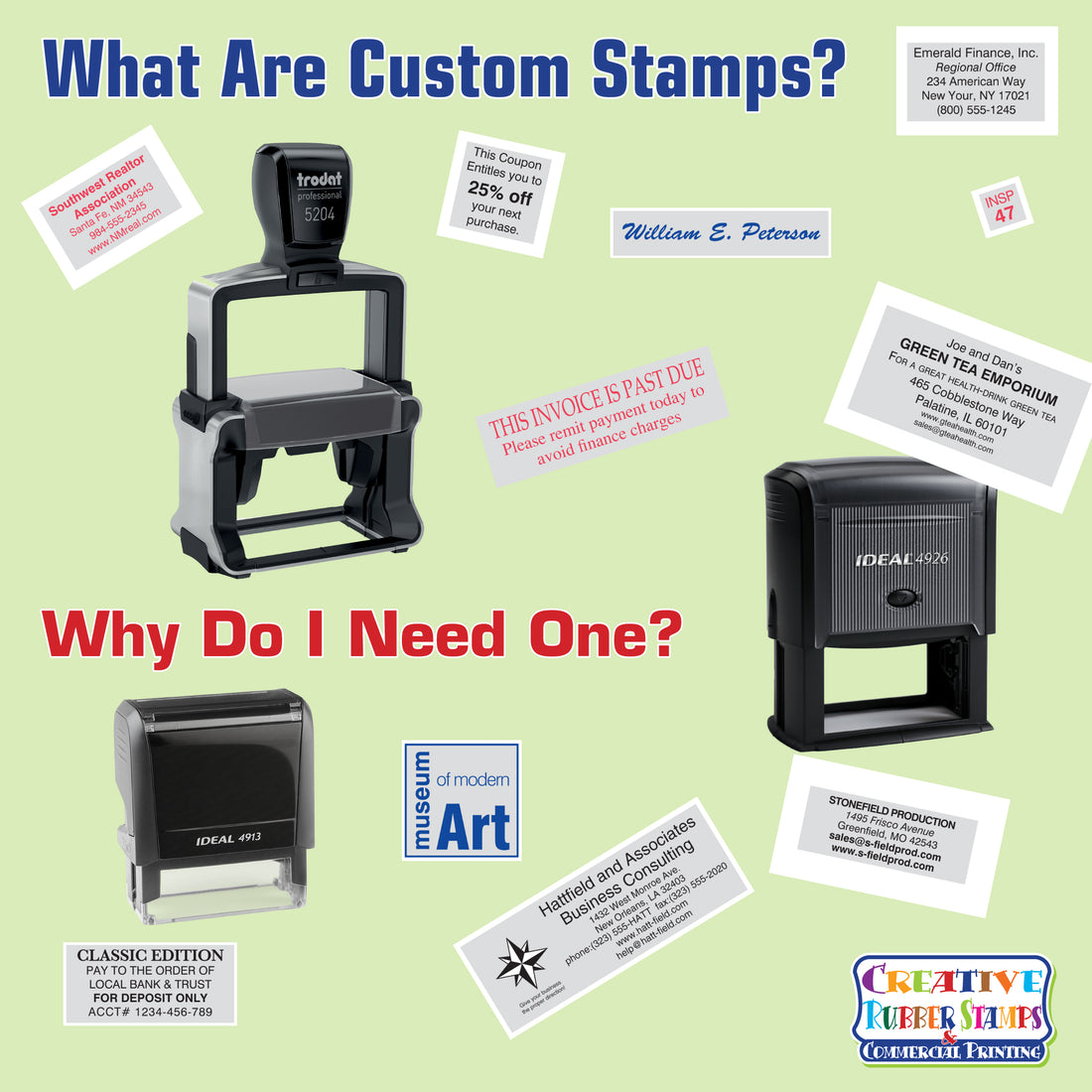 What Are Custom Stamps and Why Do I Need One?