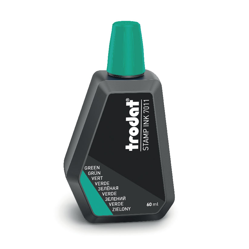 Trodat/Ideal Green Refill Ink 2oz Bottle