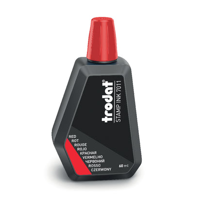 Trodat/Ideal Red Refill Ink 2oz Bottle