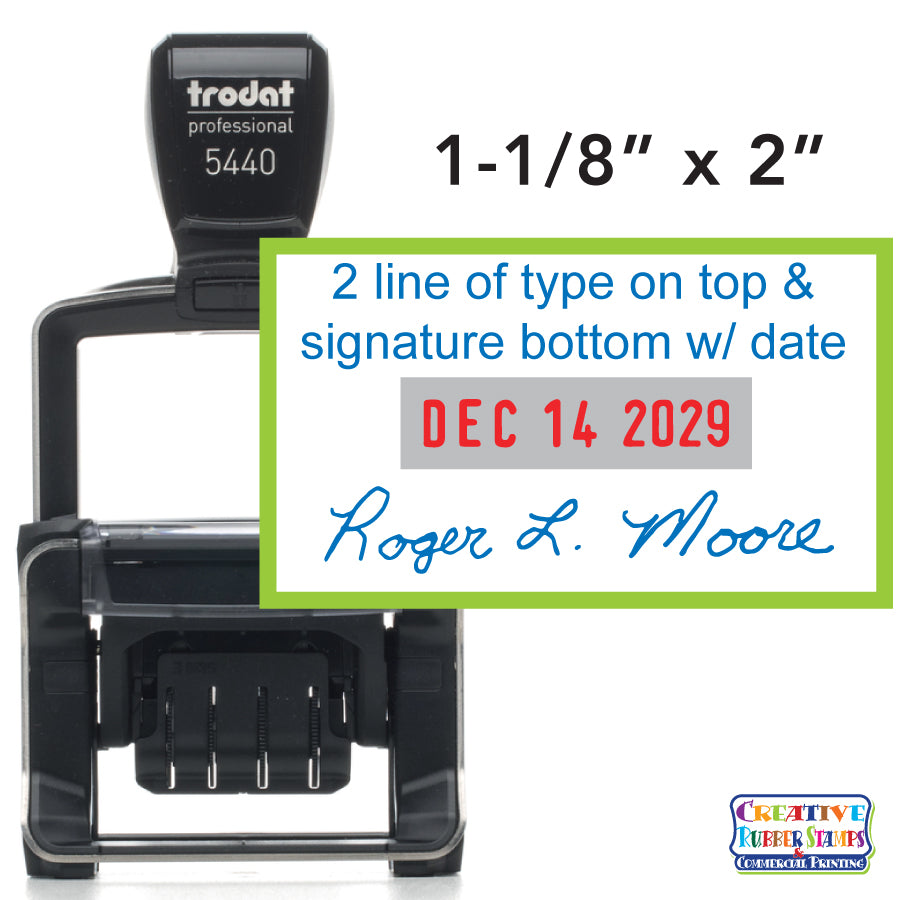 Trodat Professional 5440 Signature Stamp