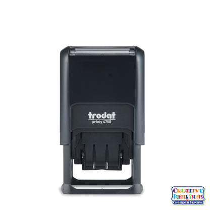 Trodat Printy 4750 Dater Self-Inking Stamp