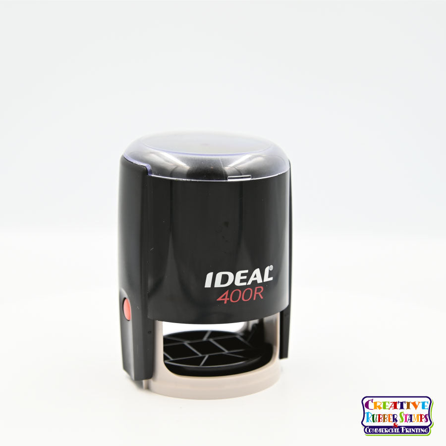 Ideal 400R Self-Inking Rubber Stamp