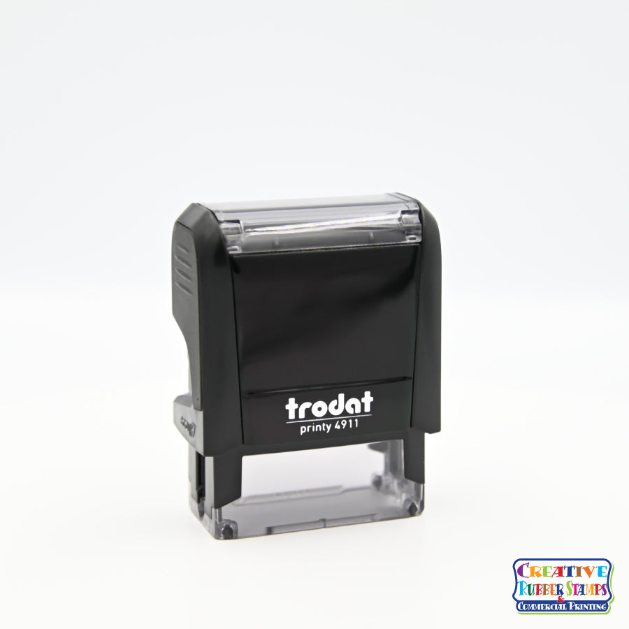 Ideal/Trodat 4911 Custom Self-Inking Rubber Stamp