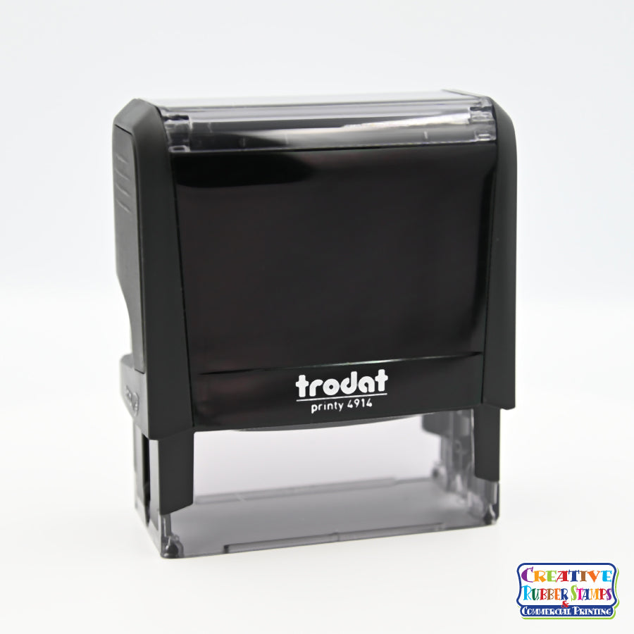 Ideal/Trodat 4914 Custom Self-Inking Rubber Stamp