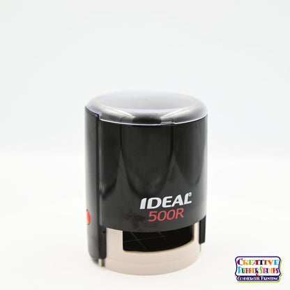 Ideal 500R Self-Inking Rubber Stamp