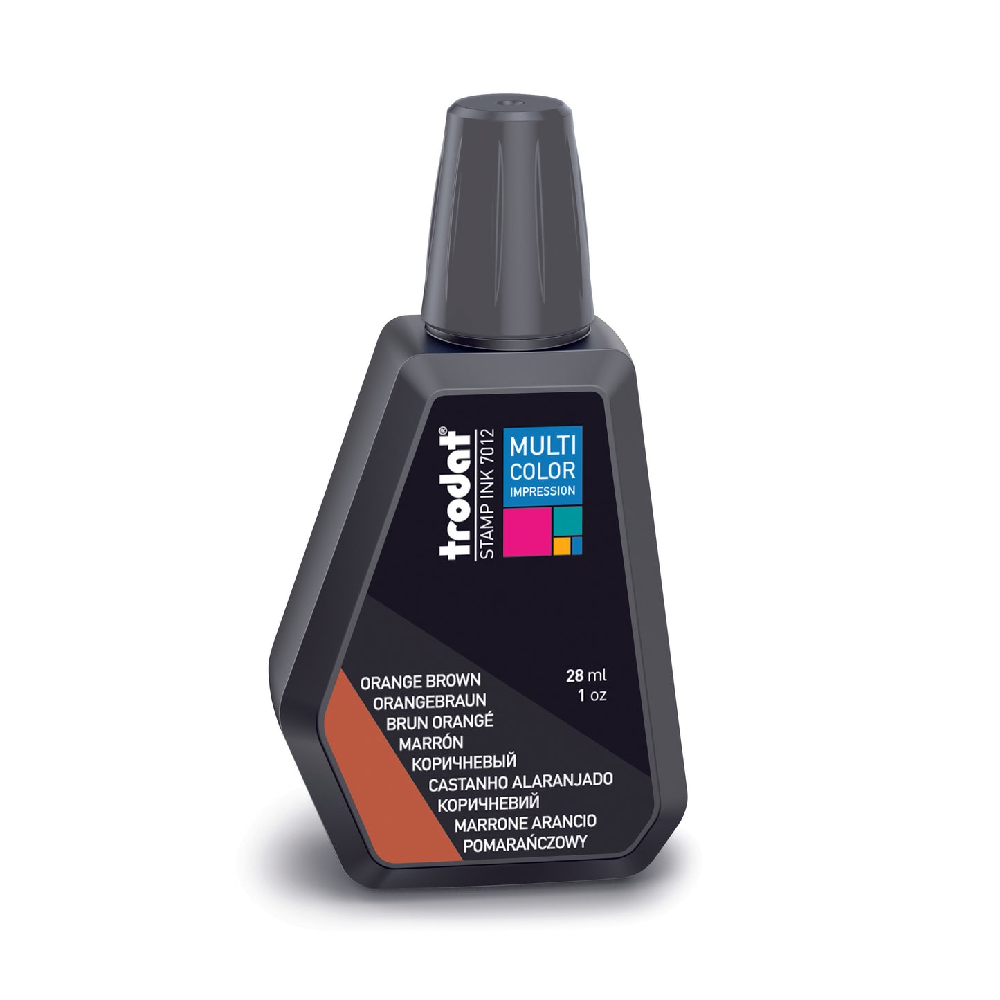 Trodat/Ideal Brown Refill Ink 1oz Bottle