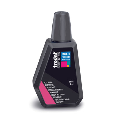 Trodat/Ideal Hot Pink Refill Ink 1oz Bottle