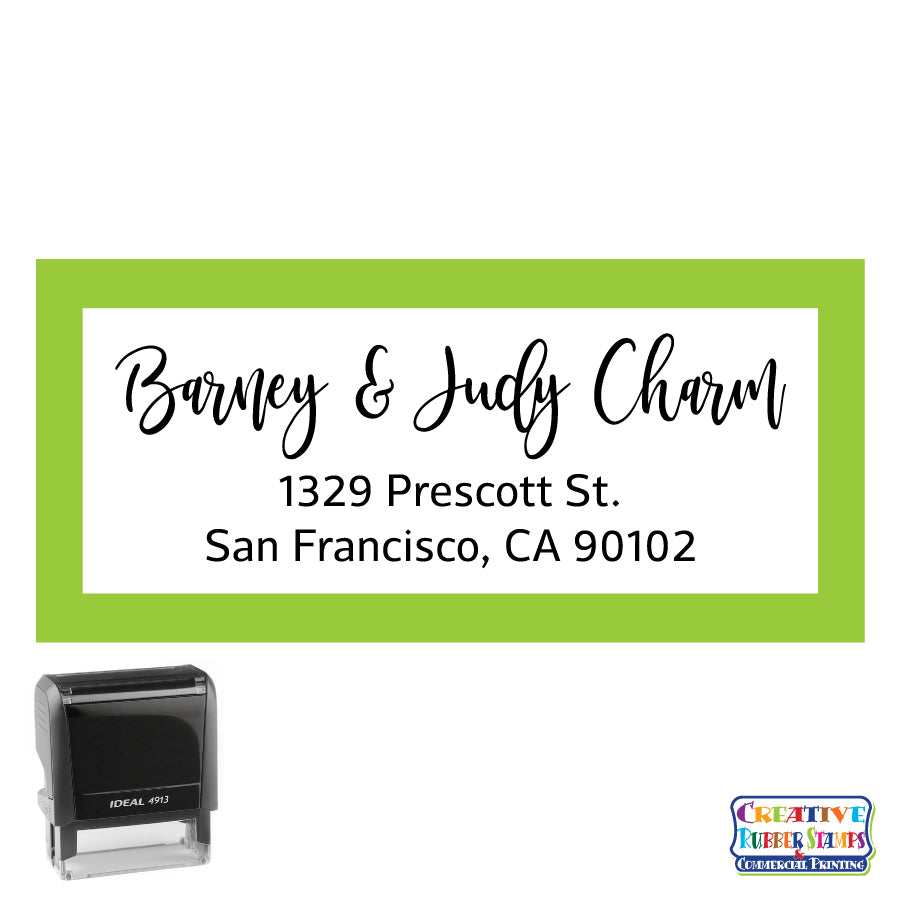 Prescott Personalized Self-Inking Stamp