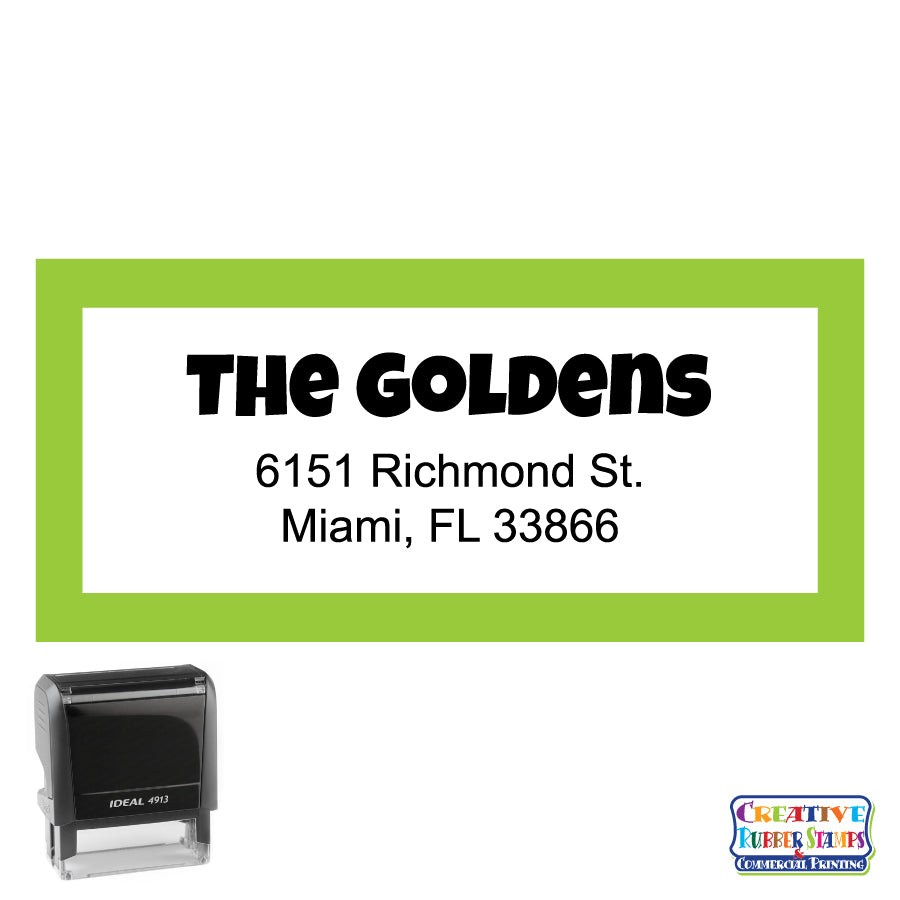 Richmond Personalized Self-Inking Stamp